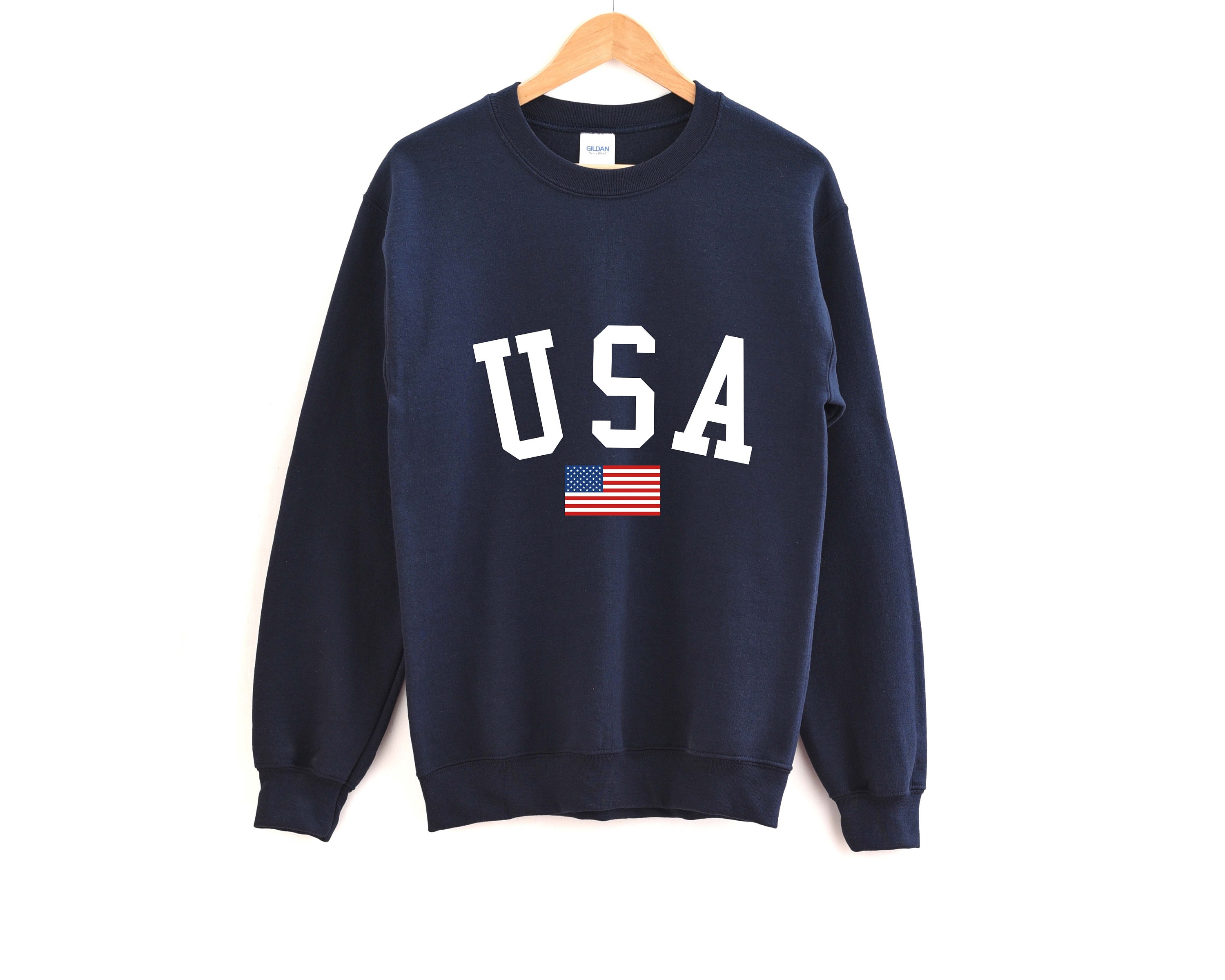 USA Sweatshirt / Unisex USA Sweatshirt / Women's USA USA Sweatshirt / Unisex USA Sweatshirt / Women's USA