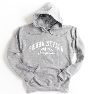 Sierra Nevada California Hooded Sweatshirt Sierra Nevada Hoodie