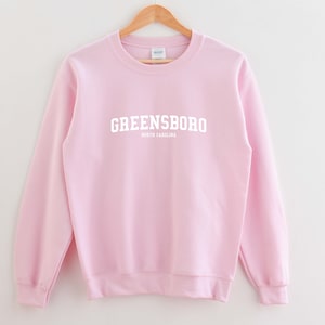 Greensboro North Carolina Sweatshirt // Greensboro Unisex Crewneck