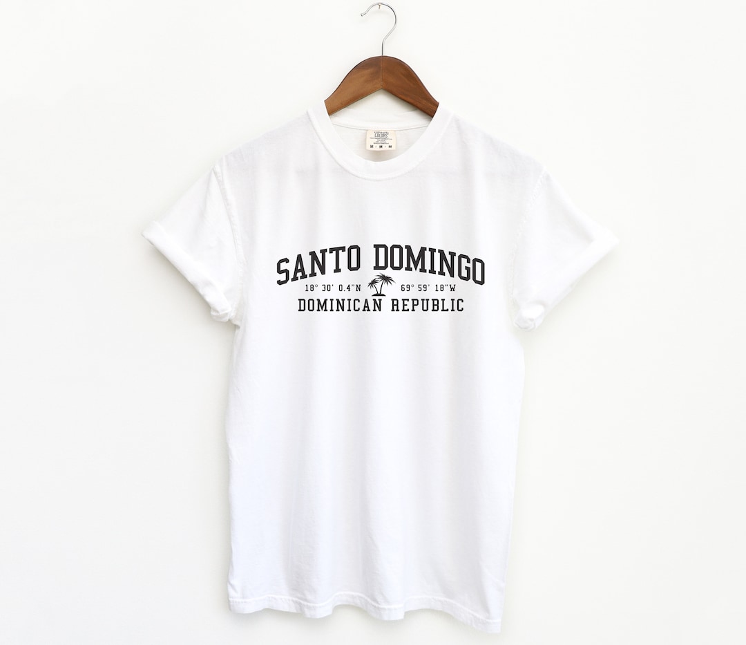 Santo Domingo Dominican Republic Comfort Colors T-shirt Santo