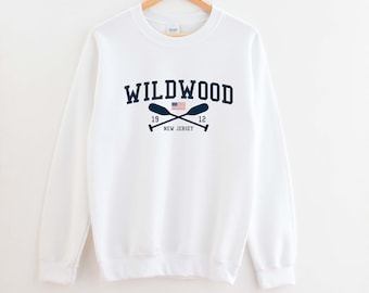 Wildwood New Jersey Sweatshirt Unisex Wildwood Crewneck
