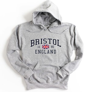 Bristol England Hooded Sweatshirt Unisex Bristol Hoodie