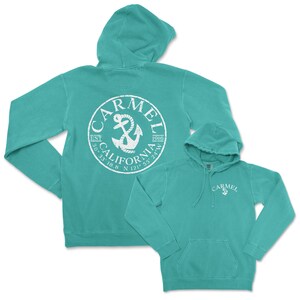 Carmel California Comfort Colors Hooded Sweatshirt