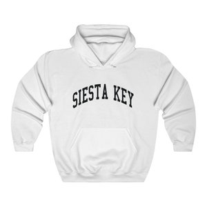Siesta Key Florida Sweatshirt Unisex Siesta Key Collegiate Style Hoodie