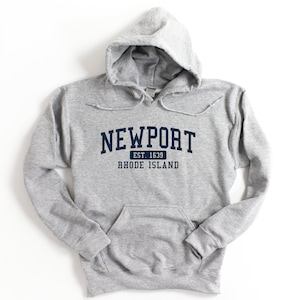 Newport Rhode Island Hooded Sweatshirt Newport Hoodie
