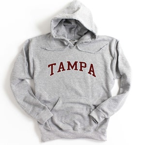 Tampa Florida Hooded Sweatshirt  Unisex Tampa Florida Hoodie
