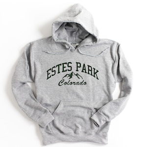 Estes Park Colorado Hooded Sweatshirt Estes Park Hoodie