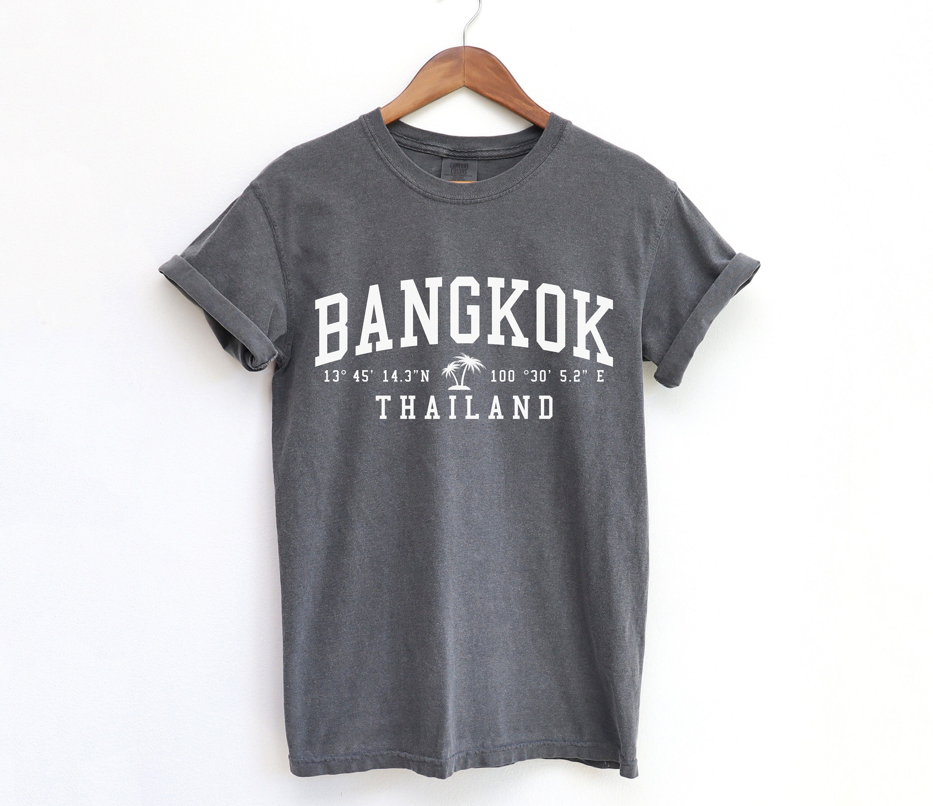 バンコク タイ コンフォートカラー Tシャツ バンコク シャツ - Etsy 日本