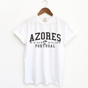 Azores Portugal Comfort Colors T-Shirt Azores Shirt