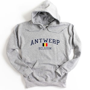 Antwerp Belgium Hooded Sweatshirt Unisex Antwerp Hoodie