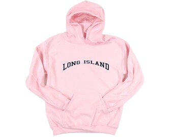 Long Island New York Hooded Sweatshirt  Unisex Long Island Hoodie