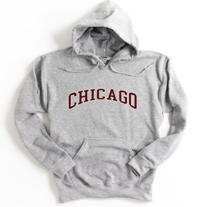 Chicago Hooded Sweatshirt  Unisex Chicago Hoodie