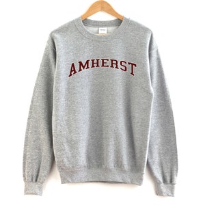 Amherst Massachusetts  Unisex Amherst Crewneck