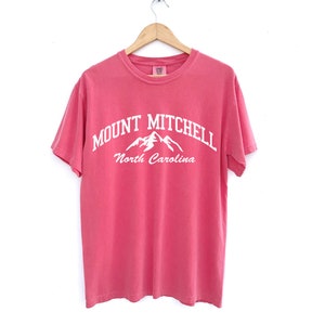 Mount Mitchell North Carolina Comfort Colors T-Shirt Mount Mitchell Shirt image 7
