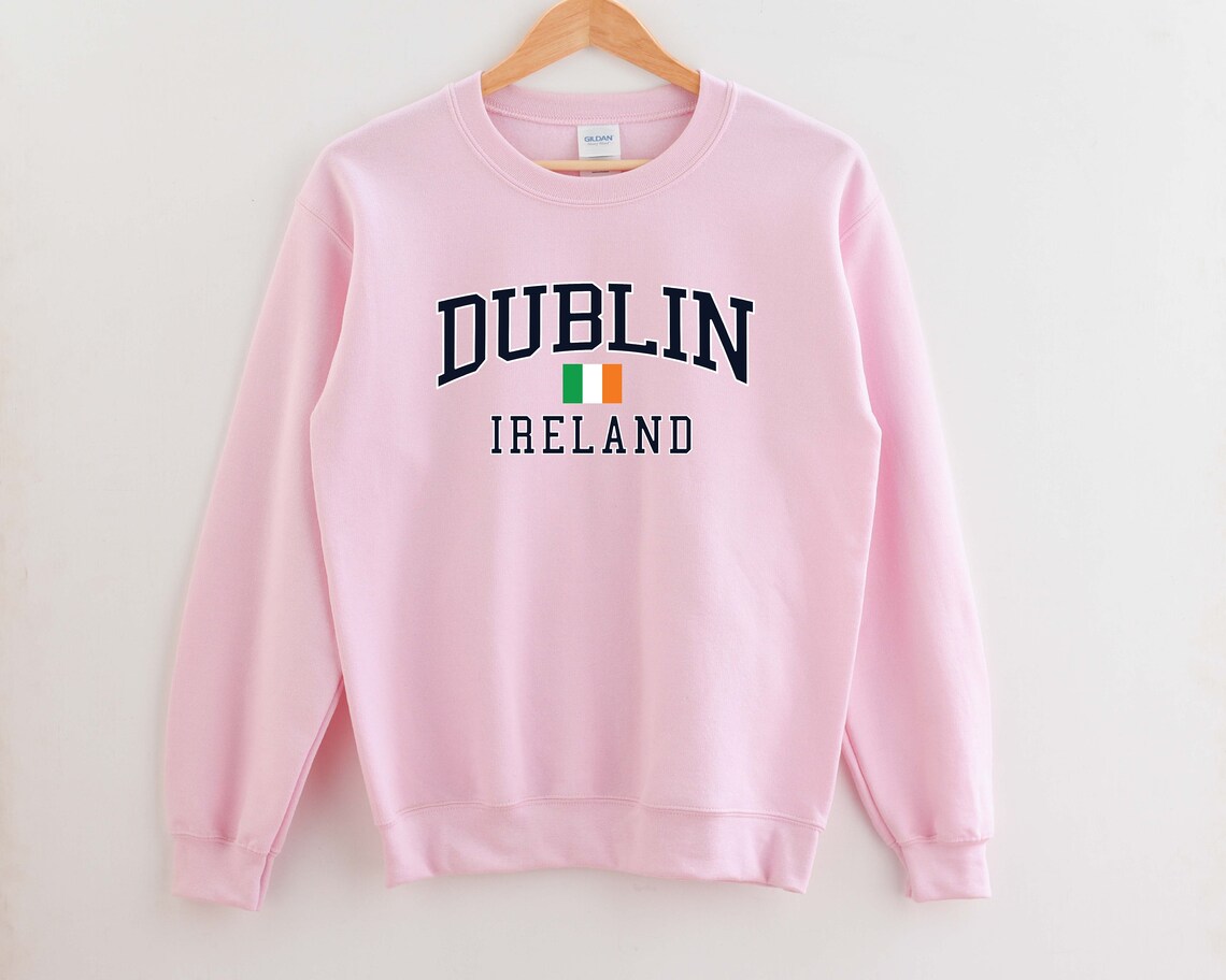 Notre Dame Cream/Blue Unisex Sweatshirt
