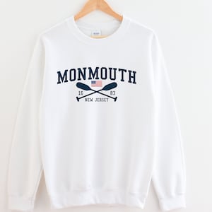 Monmouth New Jersey Sweatshirt Monmouth Crewneck