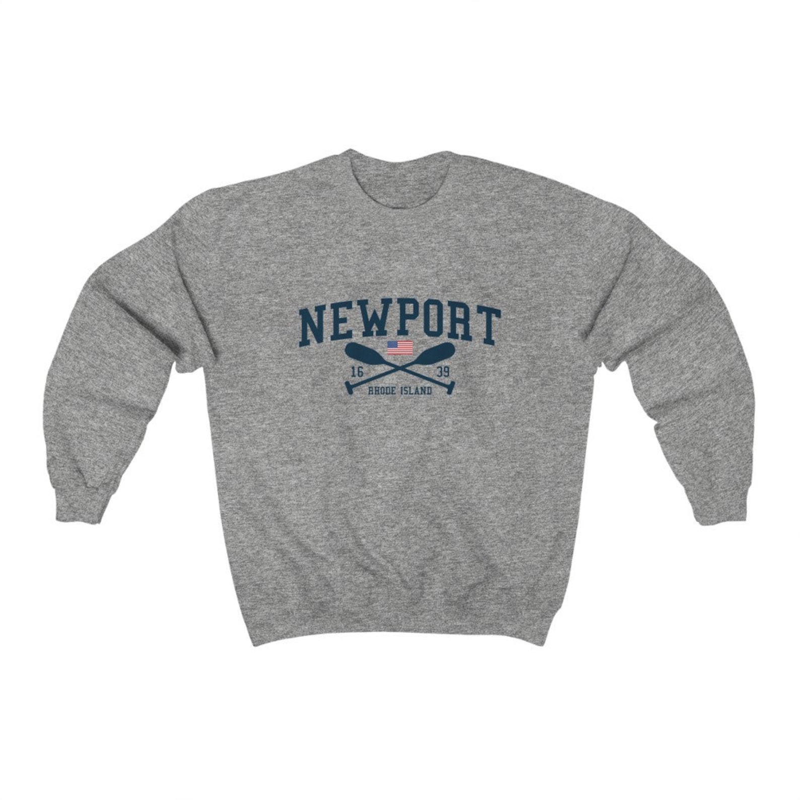 Newport Rhode Island Sweatshirt Newport Unisex Crewneck Etsy