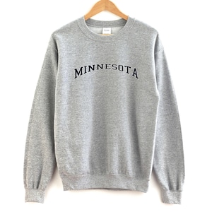 Minnesota Sweatshirt Unisex  Minnesota Crewneck
