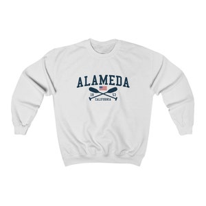 Alameda California Unisex Pullover Sweatshirt Alameda Crewneck