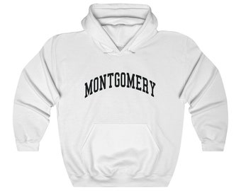 Montgomery Alabama Sweatshirt Unisex Montgomery Collegiate Style Hoodie