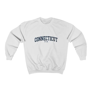 Connecticut USA Sweatshirt Connecticut Unisex Crewneck