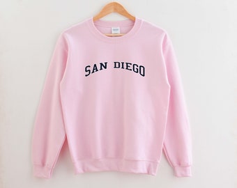 San Diego California Sweatshirt  Unisex San Diego Crewneck