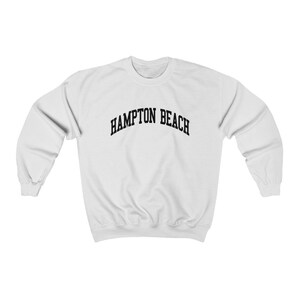Hampton Beach New York Sweatshirt Unisex Collegiate Hampton Beach Crewneck