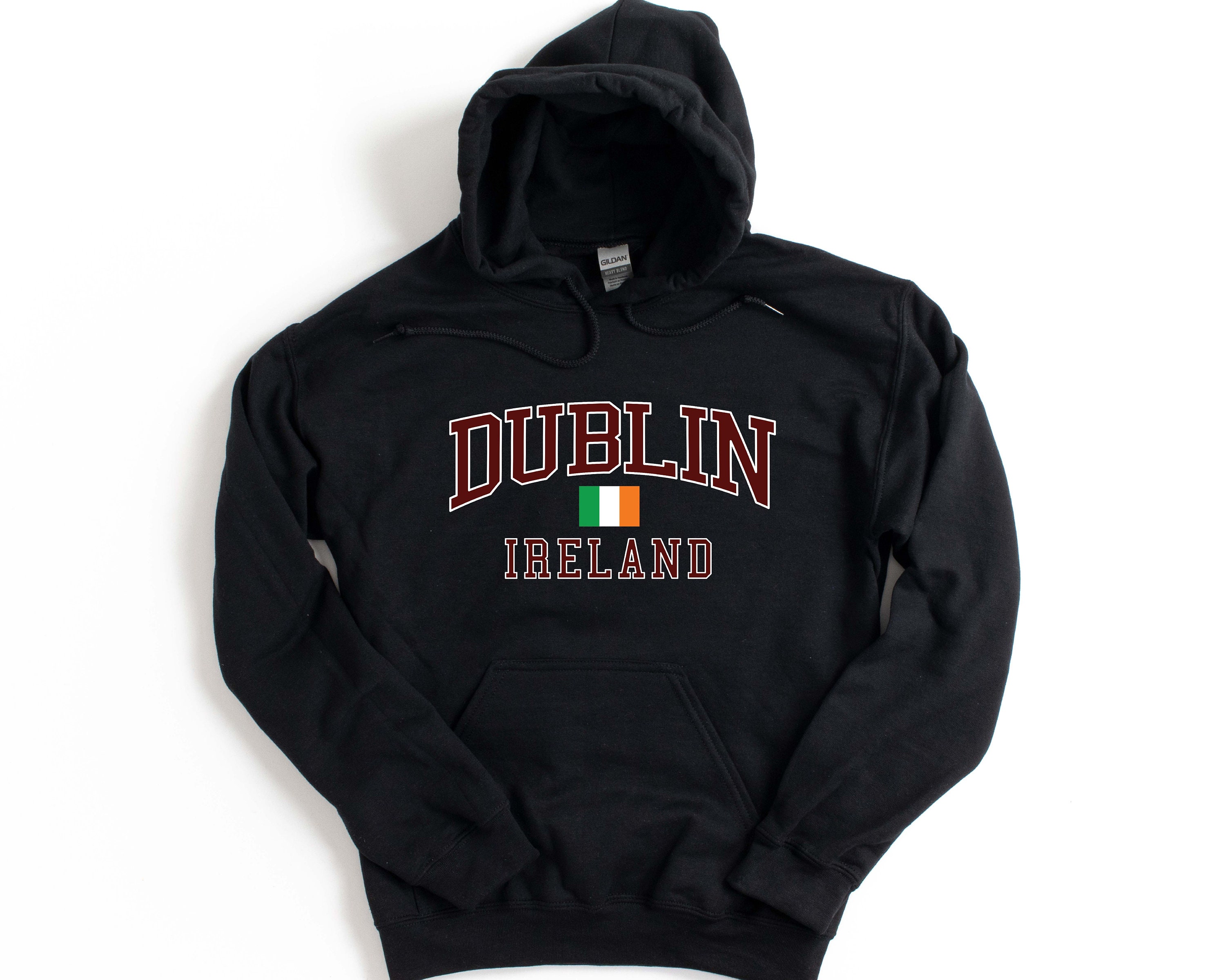 Dublin Ierland Hooded Sweatshirt Unisex Dublin Hoodie Etsy Nederland