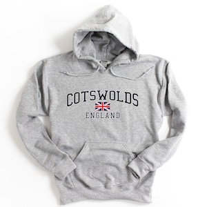 Cotswolds England Hooded Sweatshirt Cotswolds Hoodie