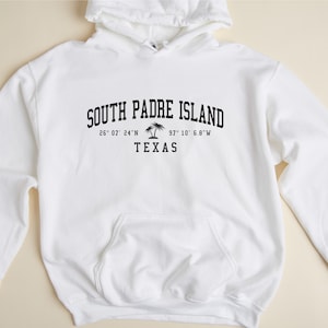 South Padre Island Texas Hooded Sweatshirt South Padre Island Hoodie