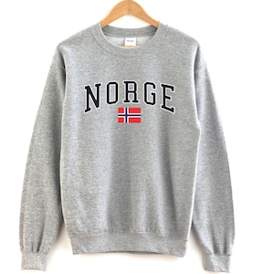 Norge ノルウェー クルーネック スウェットシャツ Norge クルーネック