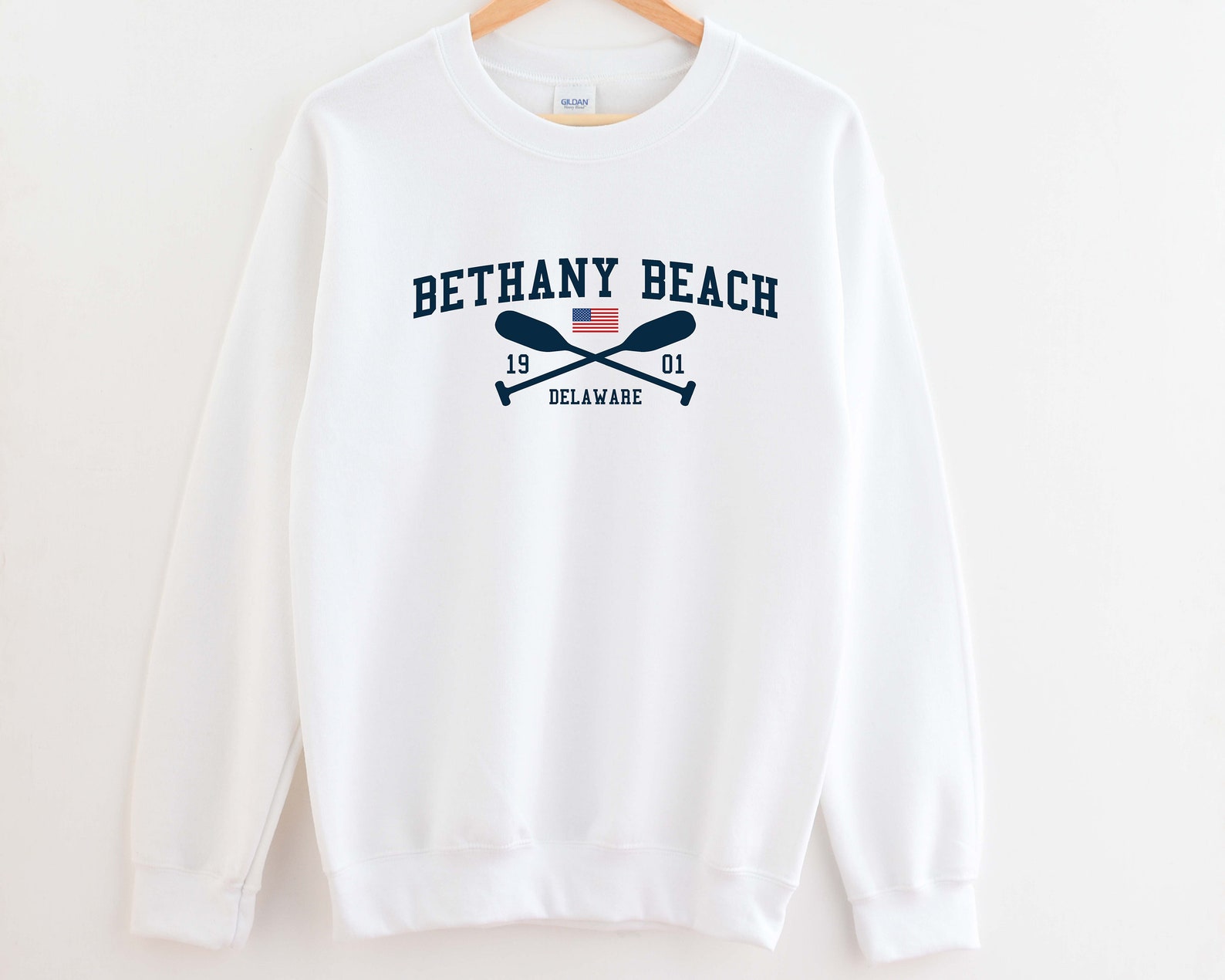 Bethany Beach Sweatshirt Unisex Bethany Crewneck - Etsy