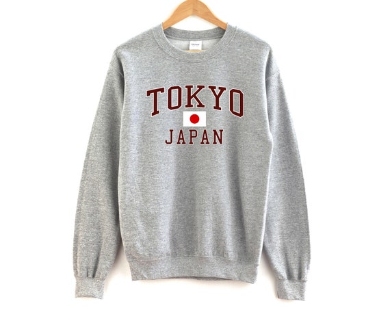 Tokyo Japan Sweatshirt Unisex Tokyo Crewneck - Etsy
