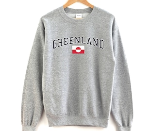 Greenland Crewneck Sweatshirt Greenland Sweatshirt