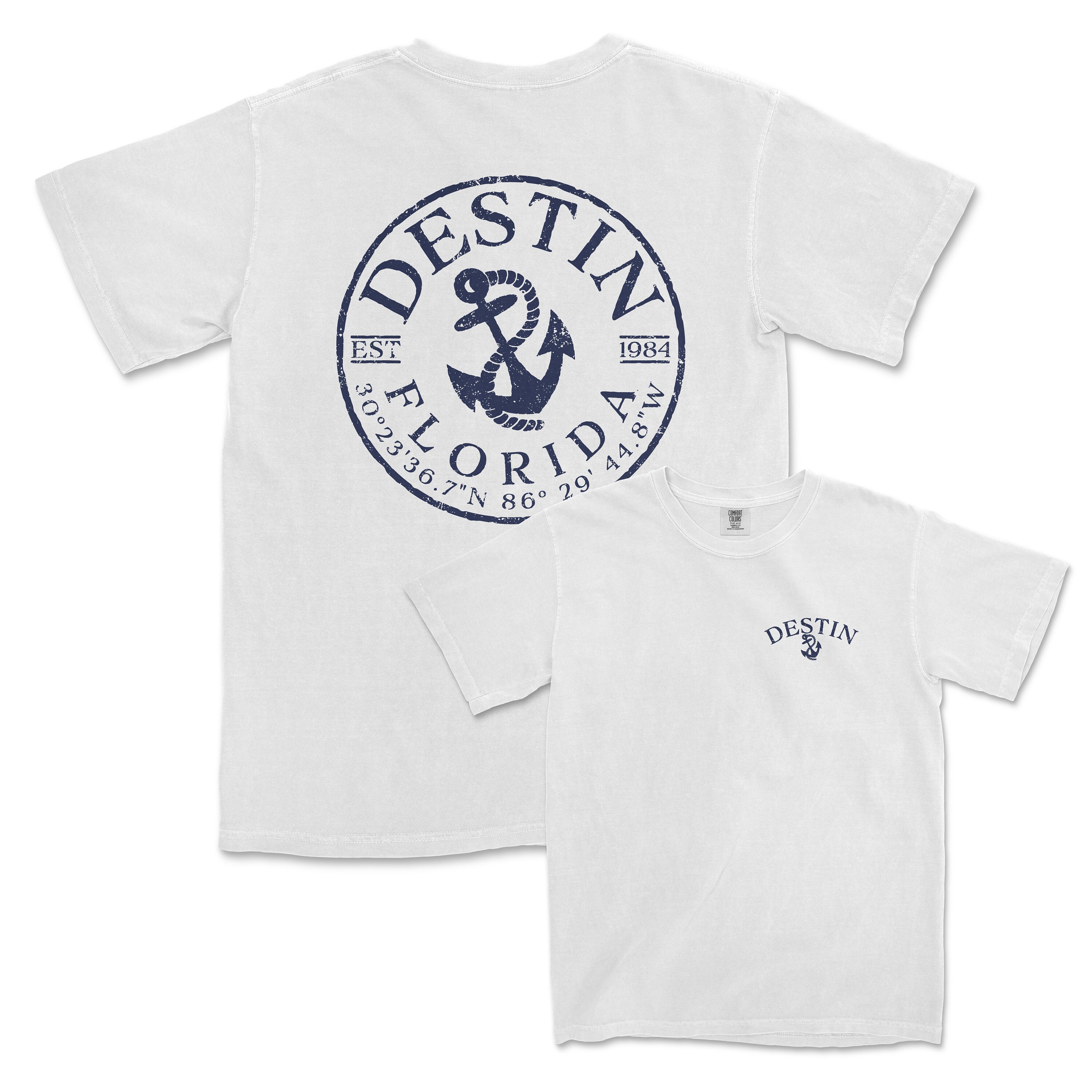 Destin Florida Comfort Colors T-shirt - Etsy