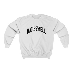 Harpswell Maine Unisex Sweatshirt Collegiate Harpswell Crewneck
