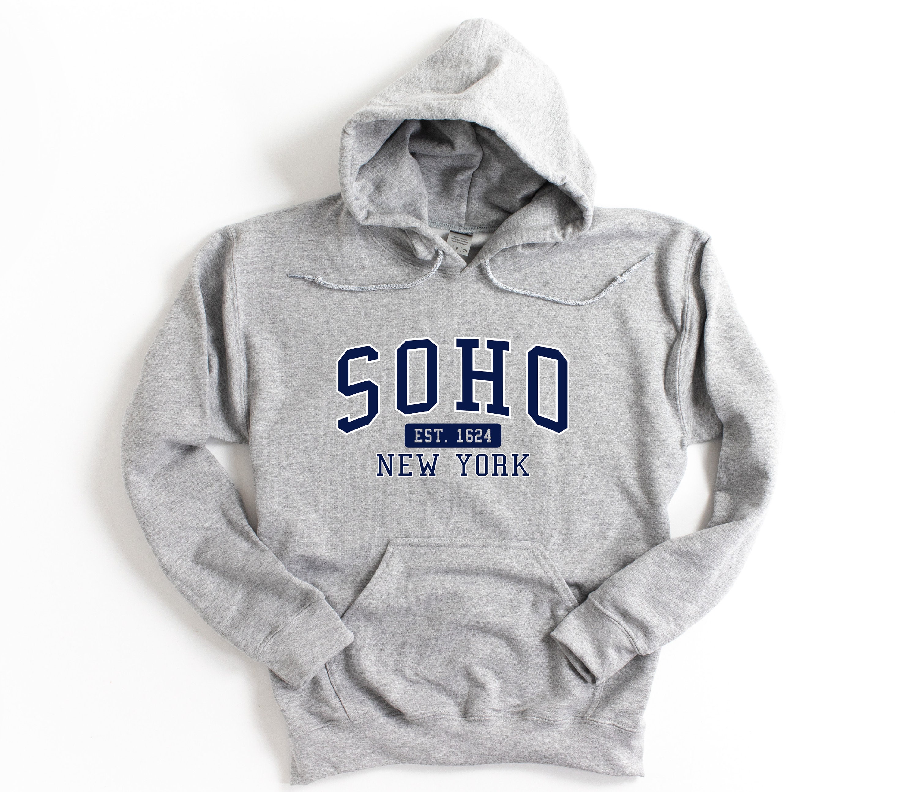 Soho New York Hooded Sweatshirt Soho Hoodie - Etsy