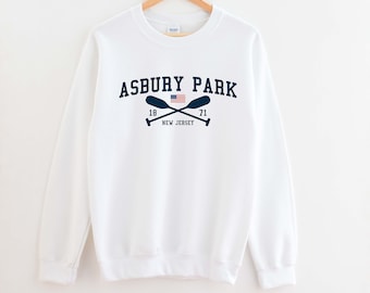 Asbury Park New Jersey Sweatshirt Unisex Asbury Park Crewneck
