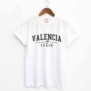 Valencia Spain T-Shirt Valencia Comfort Colors Shirt