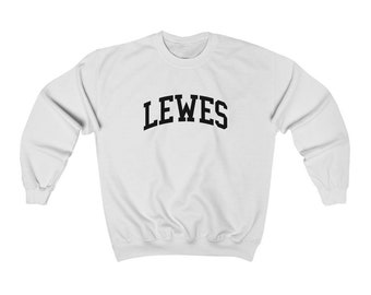 Lewes Delaware Sweatshirt Unisex Collegiate Lewes Crewneck