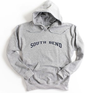 South Bend Indiana Hooded Sweatshirt  South Bend Hoodie