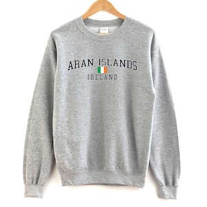 Aran Islands Ireland Sweatshirt Unisex Aran Islands Pullover Crewneck