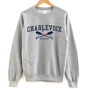 Charlevoix Michigan Sweatshirt Charlevoix Crewneck