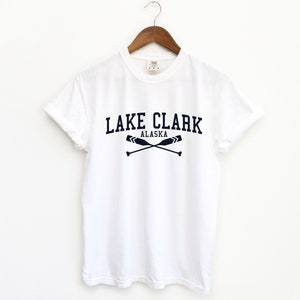 Lake Clark Alaska T-Shirt Lake Clark Comfort Colors Shirt