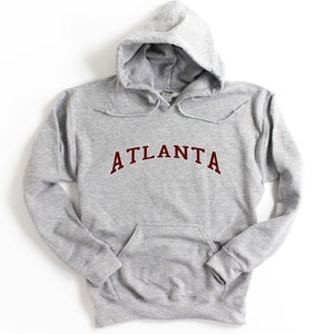 Atlanta Georgia Hooded Sweatshirt  Unisex Atlanta Hoodie