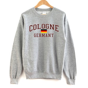 Cologne Germany Sweatshirt Unisex  Cologne Crewneck