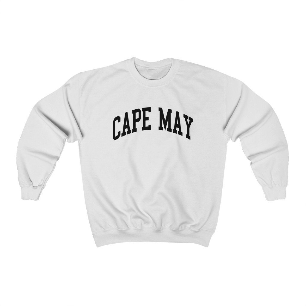 Cape May New Jersey Sweatshirt Unisex Collegiate Cape May Etsy UK