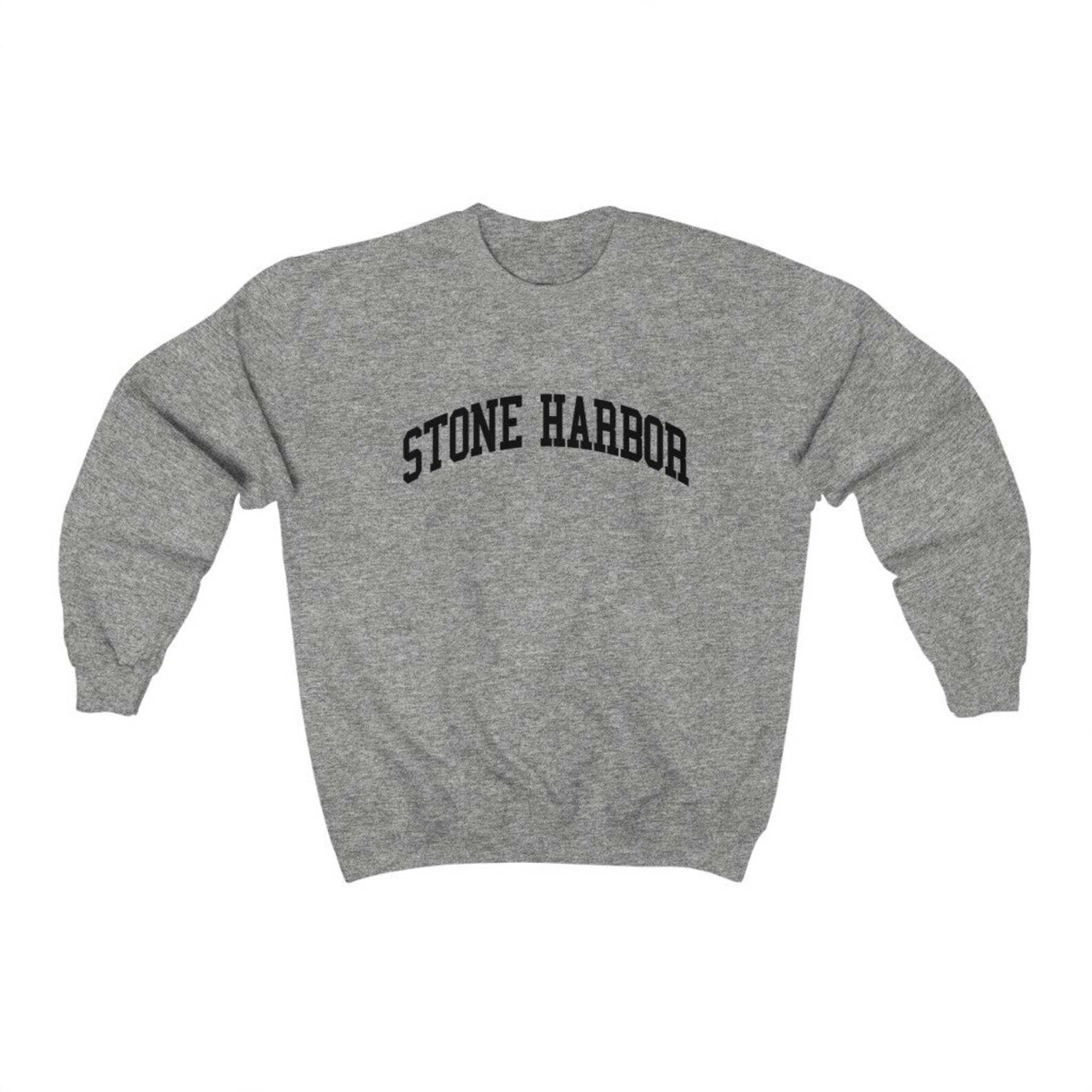 Stone Harbor New Jersey Sweatshirt Unisex Collegiate Stone Etsy UK