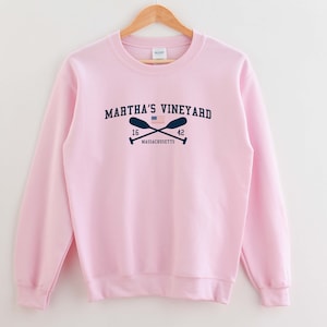 Martha's Vineyard Massachusetts Sweatshirt Unisex Martha's Vineyard Crewneck