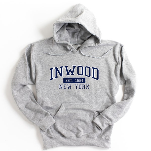 Inwood New York Hooded Sweatshirt Inwood Hoodie